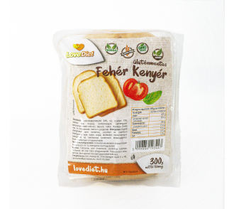 Love Diet Glut&eacute;nmentes feh&eacute;r keny&eacute;r 300g