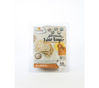 Love Diet Gluten free white bread with sunflower seeds 300g