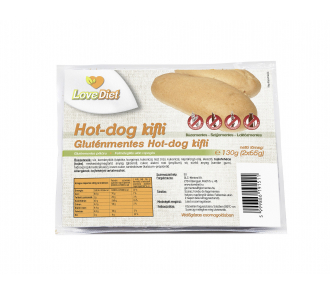 Love Diet gluténmentes Hot-dog kifli 130g