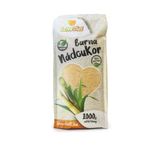 Love Diet Finom&iacute;tott Barna N&aacute;dcukor 1000 g / 1 kg
